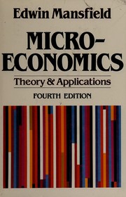 Microeconomics : theory and applications /