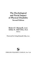 The psychological and social impact of physical disability /