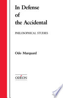 In defense of the accidental philosophical studies /