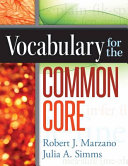 Vocabulary for the common core