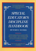 Special educator's discipline handbook /