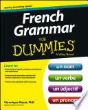 French grammar for dummies