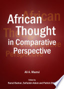 African thought in comparative perspective /