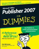 Microsoft Publisher 2007 for dummies
