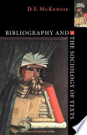 Bibliography and the sociology of texts