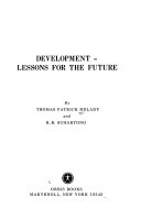 Development-Lessons for the future /