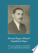 Bernard Eugene Meland's unpublished papers