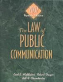 The Law of public communication /