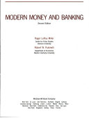 Modern money and banking /