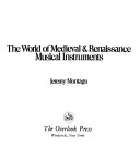 The world of medieval musical instruments /
