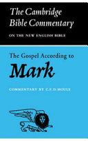 The gospel according to Mark /