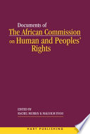 The African Commission on Human and People's Rights and international law /