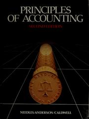 Principles of accounting /