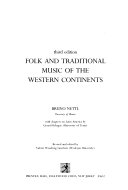 Folk and traditional music of the Western continents /