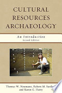 Cultural resources archaeology an introduction /