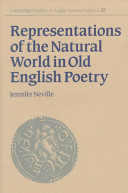 Representations of the natural world in Old English poetry
