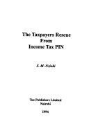 The taxpayer's rescue from income tax PIN /