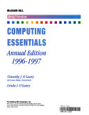 Computing essentials : Annual Edition 1996-1997 /