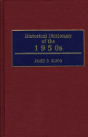 Historical dictionary of the 1950s