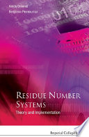 Residue number systems theory and implementation /