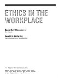 Ethics in the workplace /
