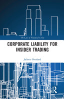 Corporate liability for insider trading /
