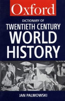 A dictionary of twentieth-century world history /