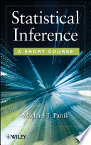 Statistical inference a short course /