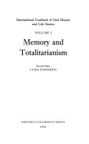 Memory and totalitarianism /