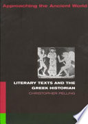 Literary texts and the Greek historian