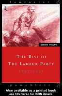 The rise of the Labour Party, 1893-1931