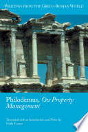 Philodemus, on property management