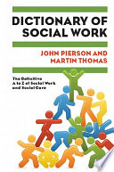 Dictionary of social work