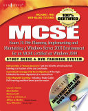 MCSA/MCSE exam 70-296 study guide and DVD training system planning, implementing, and maintaining a Windows server 2003 environment for an MCSE certified on Windows 2000 /