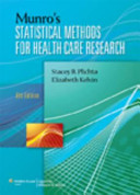 Munro's statistical methods for health care research /
