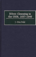 Ethnic cleansing in the USSR, 1937-1949