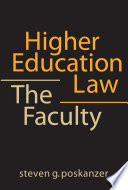 Higher education law the faculty /