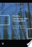 Poverty, democracy and development : Issues for consideration by the commonwealth expert group on democracy and development /