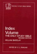 The Daily study Bible series,  [by] William Barclay : index volume /