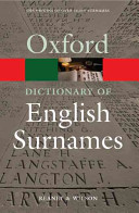 A dictionary of English surnames /