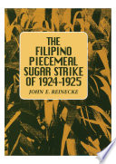 The Filipino piecemeal sugar strike of 1924-1925