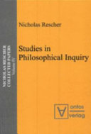 Studies in philosophical inquiry