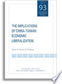The implications of China-Taiwan economic liberalization