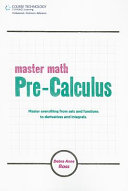 Master math : pre-calculus /