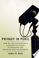 Privacy in peril