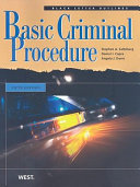 Basic criminal procedure /