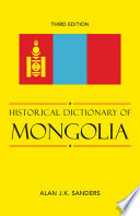 Historical dictionary of Mongolia