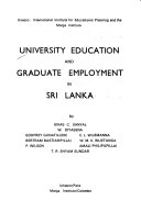 University employment and graduate employment in Sri Lanka /