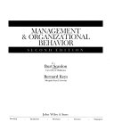Management & organizational behavior /