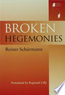Broken hegemonies